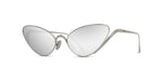 16C - Metal Shiny Silver with Silver Mirror lenses /