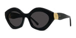 01A - Acetate Shiny Black with Grey Normal lenses /