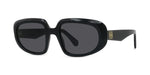 01A - Acetate Shiny Black with Grey Normal lenses /