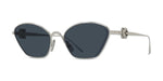 16V - Metal Shiny Silver with Blue Normal lenses /