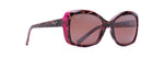 R735-12B - Tortoise with Raspberry / Maui Rose®