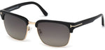01D - Shiny Black / smoke polarized