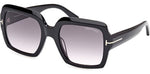 01B - Shiny Black / gradient smoke