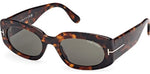 52N - Dark Havana / green