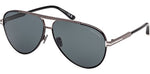 01V - Shiny Black / blue