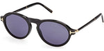 63V - Black Horn / blue