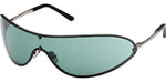 12N - Shiny Dark Ruthenium / green