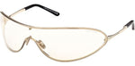 32C - Shiny Pale Gold / smoke mirror