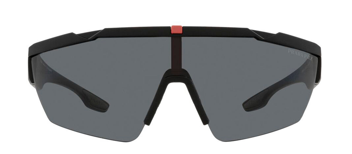 Prada Linea Rossa Ps 03xs Dg05z1 Shield Sunglasses