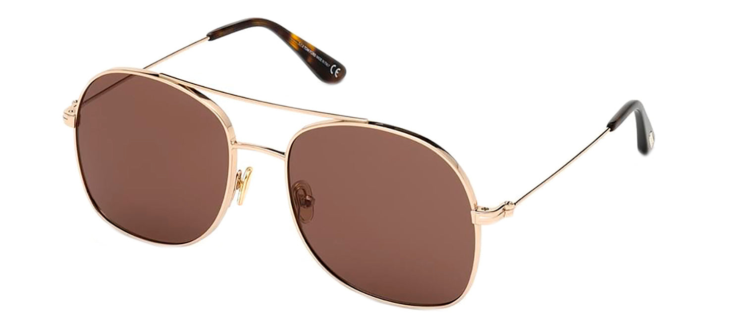 Tom Ford FT0758 DELILAH W 28E Navigator Sunglasses