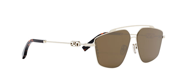 Fendi O'LOCK FE 40079U 32E Navigator Sunglasses