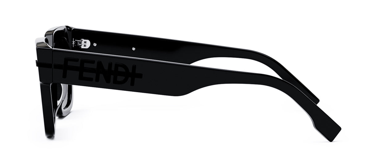 Fendi FENDIGRAPHY FE 40073 U 20E Rectangle Sunglasses