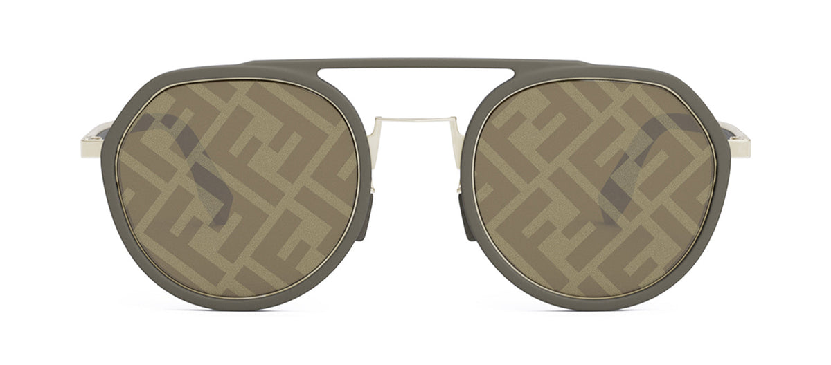 Fendi FE40040U Round Sunglasses