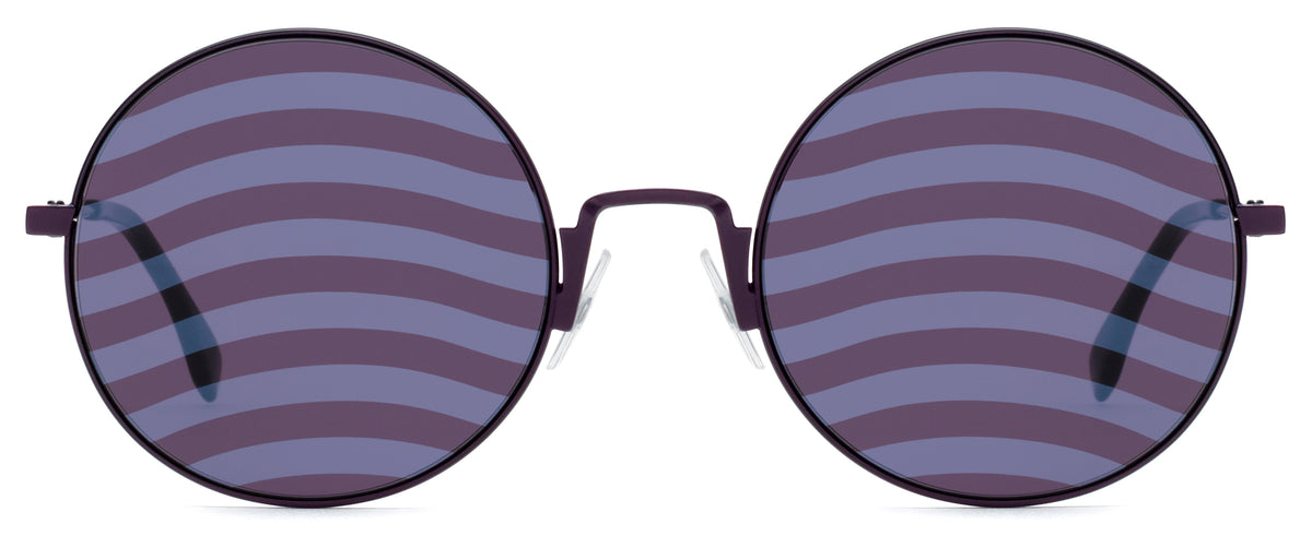 Fendi Square Sunglasses, 59mm - Black/Purple