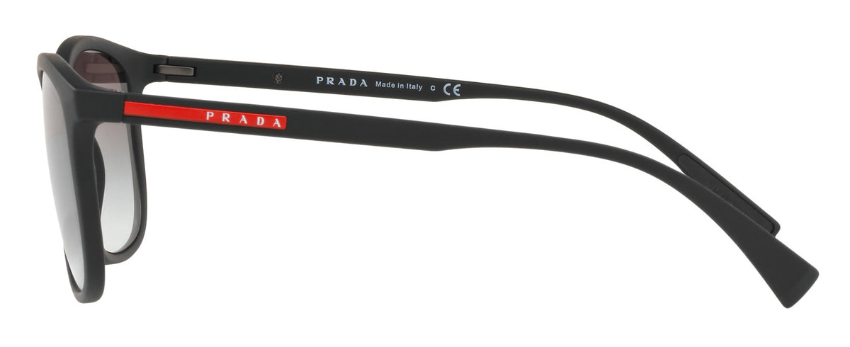 PRADA 2021 Linea Rossa black nylon red logo technical ski jacket M