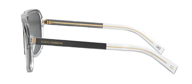 Dolce & Gabbana DG 4354 501/81 Navigator Polarized Sunglasses