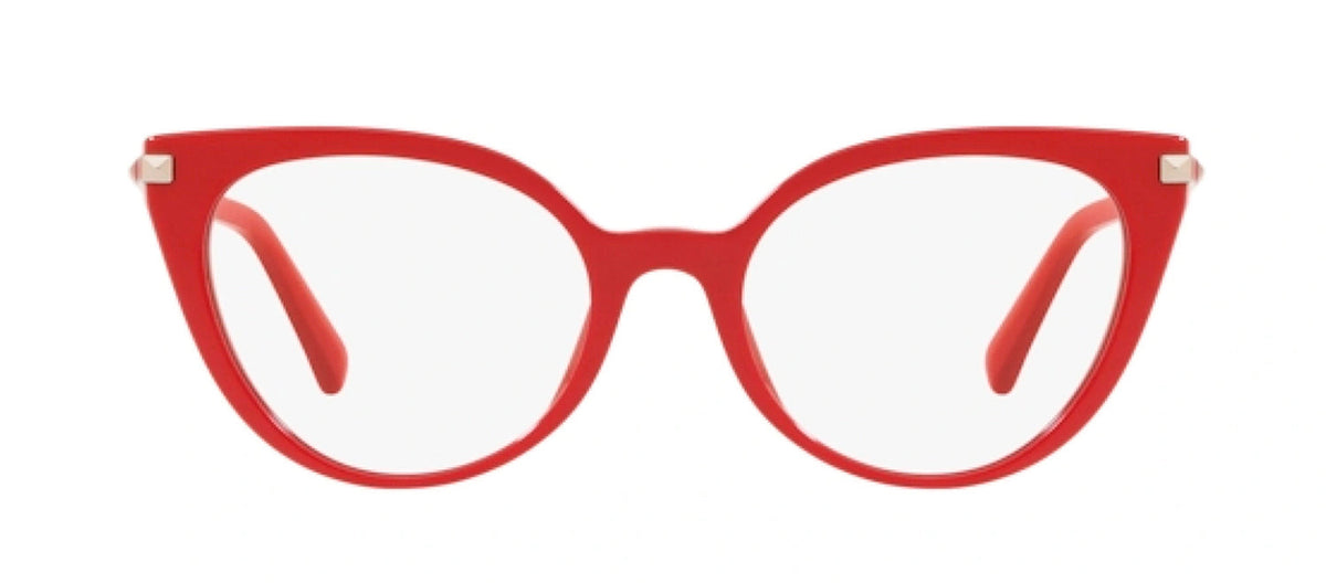  Eyeglasses Valentino VA 3036 5020 Red Havana