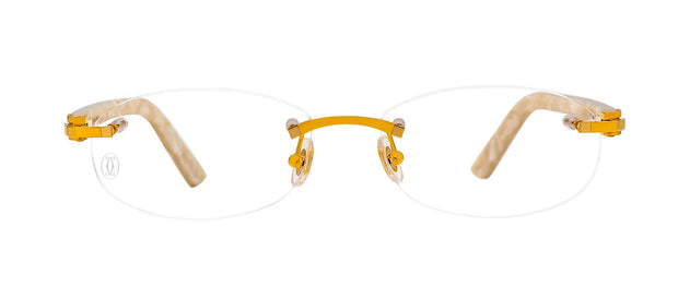 Cartier CT0056O 002 Oval Eyeglasses
