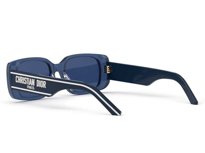 Dior Eyewear, DioRider S2U Rectangle-Frame Acetate Mirrored Sunglasses, Men, Green