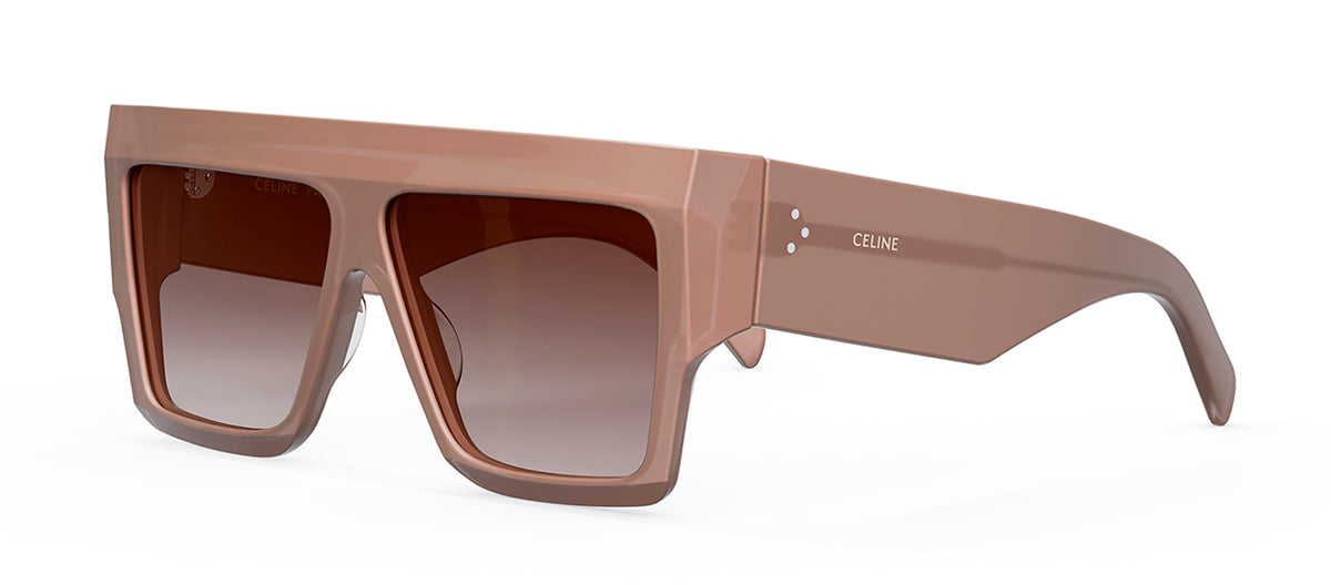 Svømmepøl frokost Flyve drage Celine BOLD 3 DOTS CL40092 IN 45F Flattop Sunglasses