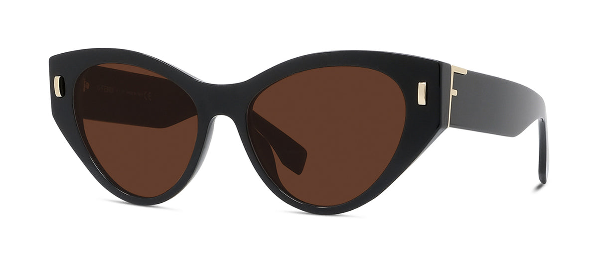 Fendi O'Lock Square Sunglasses, 55mm