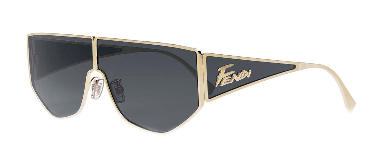 Fendi Motif Shield Sunglasses