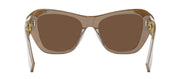 Fendi O'LOCK FE 40064I 57E Cat Eye Sunglasses