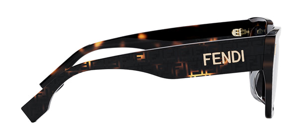Fendi BOLD FE 40070I 55A Cat Eye Sunglasses