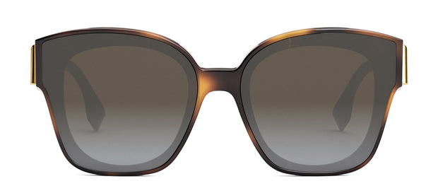 Fendi FIRST FE 40098I 53B Square Sunglasses