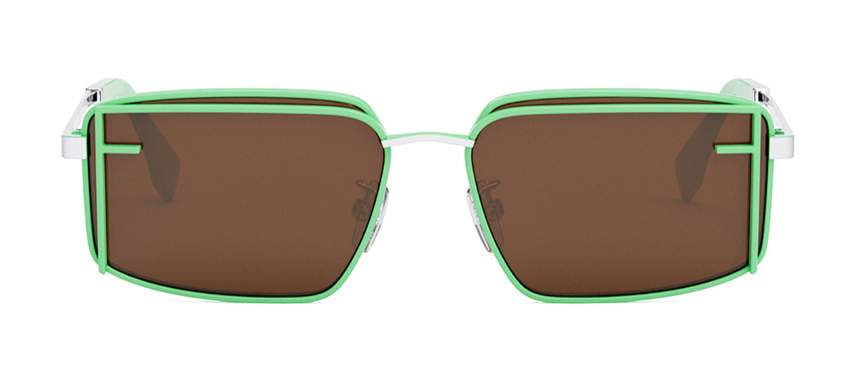 Fendi First Sight Rectangular Sunglasses in Multicoloured - Fendi