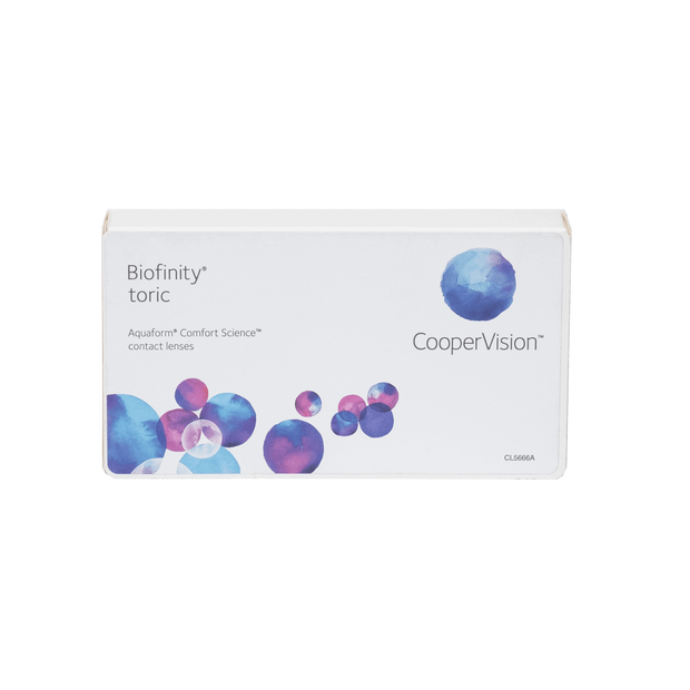 Biofinity Toric Contact Lenses Box - 6 Pack