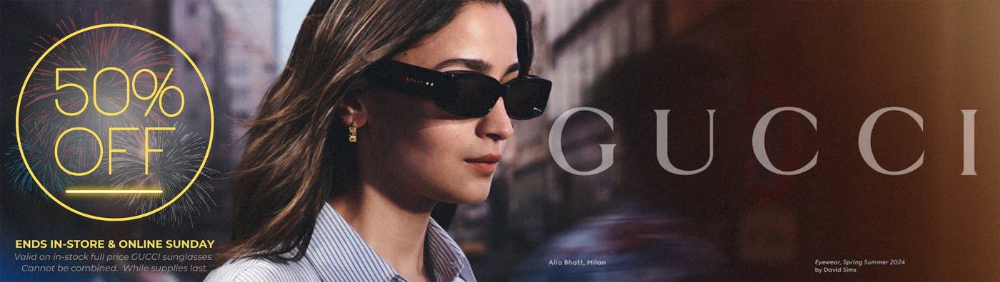 OOH...AHH... GUCCI SHADES ARE 50% OFF
