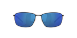 600902 - Matte Black / Blue Mirror