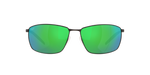 600903 - Matte Black / Green Mirror