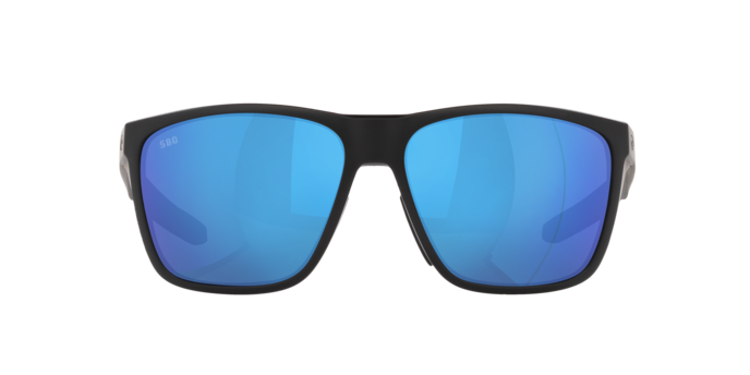 901201 - Matte Black / Blue Mirror