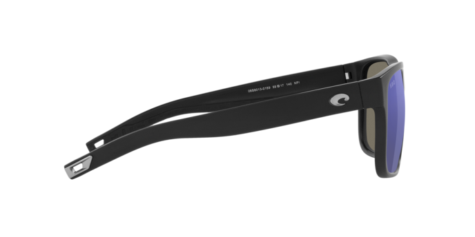 901301 - Matte Black / Blue Mirror