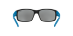226855 - Rubber Black / Blue Mirror