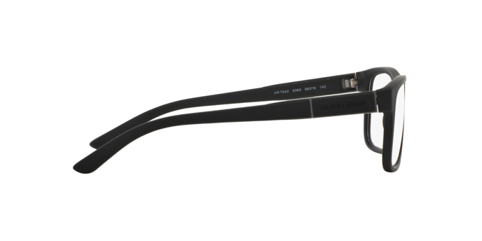 5063 - Black Rubber / Demo Lens