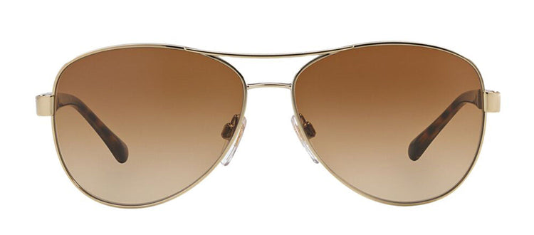 Burberry BE 3080 114513 Aviator Sunglasses
