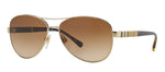 Burberry BE 3080 114513 Aviator Sunglasses