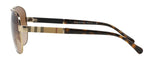 Burberry BE 3080 114513 Aviator Sunglasses