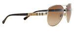 Burberry BE 3080 114513 Aviator Sunglasses