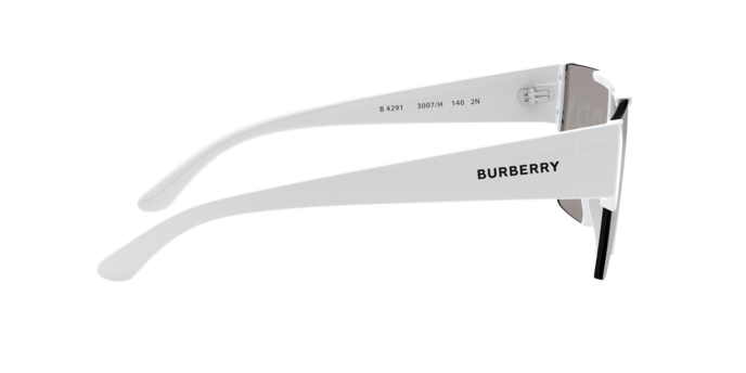 3007/H - White / Grey Tampo Burberry Silver/Gold2