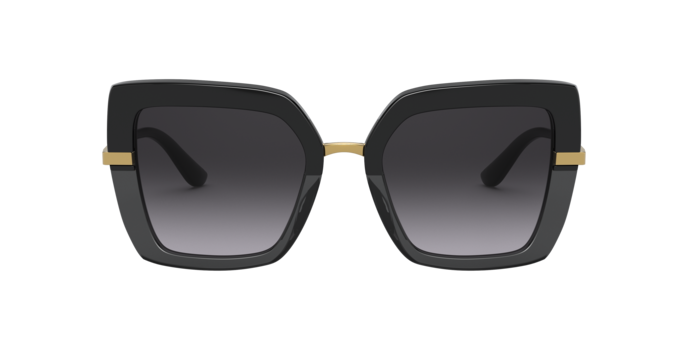 32468G - Black On Transparent Black / Light Grey Gradient Black
