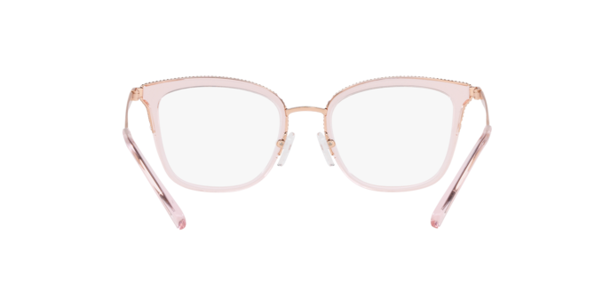 3417 - Rose Gold/Pink Transparent / Demo Lens