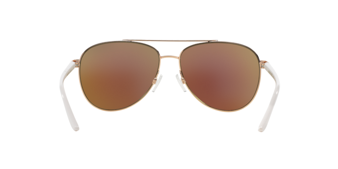 104525 - Rose Gold/White / Blue Mirror