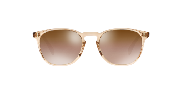 147142 - Blush / Light Brown Mirror Gradient Yellow