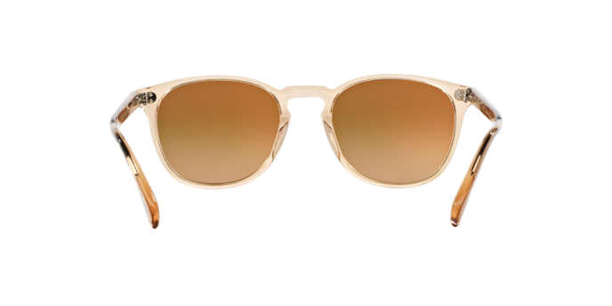 147142 - Blush / Light Brown Mirror Gradient Yellow