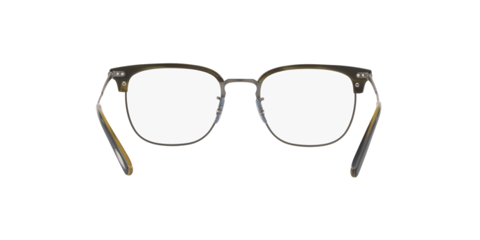 1282 - Semi-Matte Black-Olive Tortoise-Antique Pewter / Demo Lens