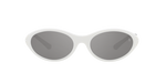 51016G - Shiny White / Grey Mirror Silver